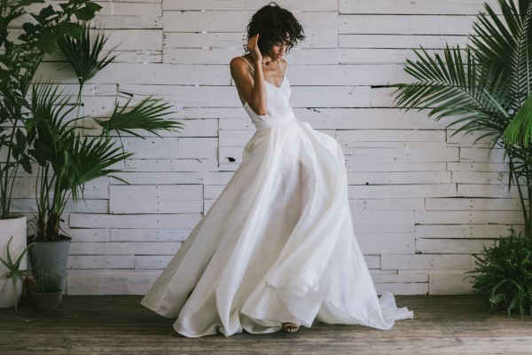 Recycled Polyester Wedding Dress
