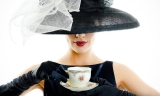 Ladies White Gloves For Tea